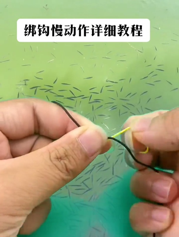钓鱼主线断线怎么办?老钓友透露连接方法!