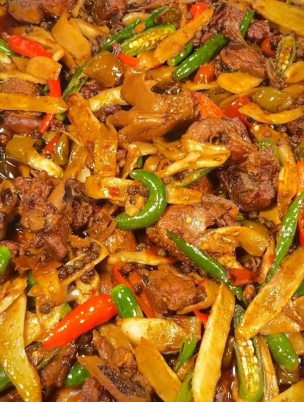 仔姜爆鸭子,记住这三个点,炒出来一家人都不够吃!