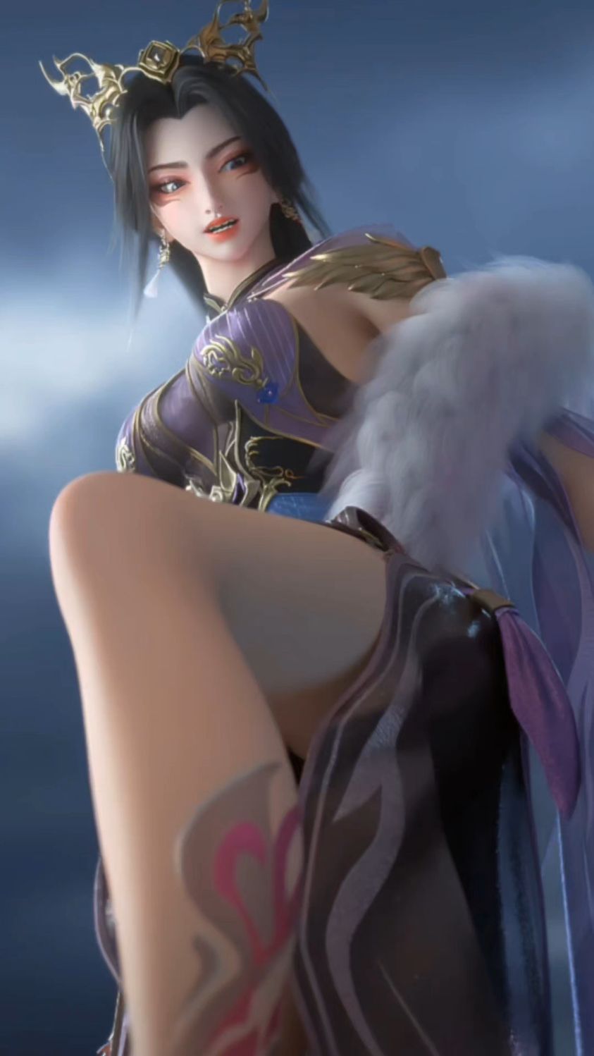 美丽背后的阴谋,反派小姐姐让人又痛又爱!#百炼成神#国漫女神