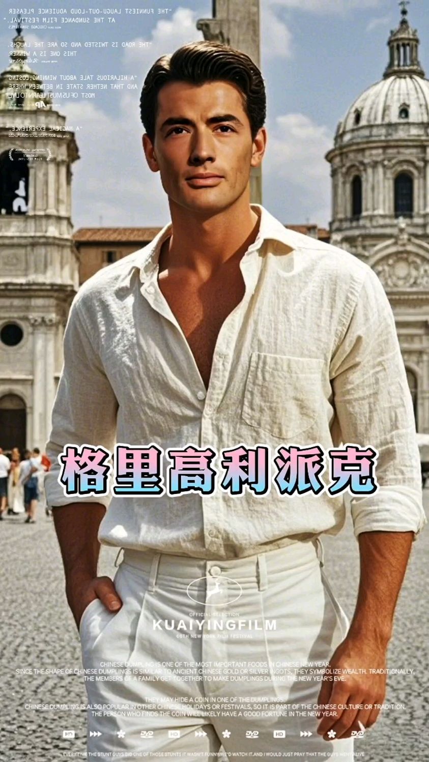 优雅绅士!格里高利·派克:罗马假日见证了一场不期而遇的永恒之恋