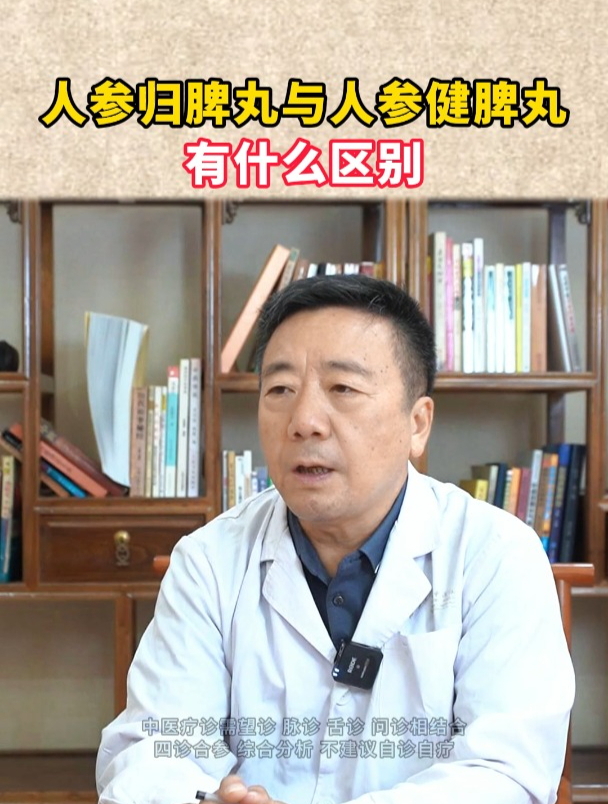 111人参归脾丸与人参健脾丸,有什么区别