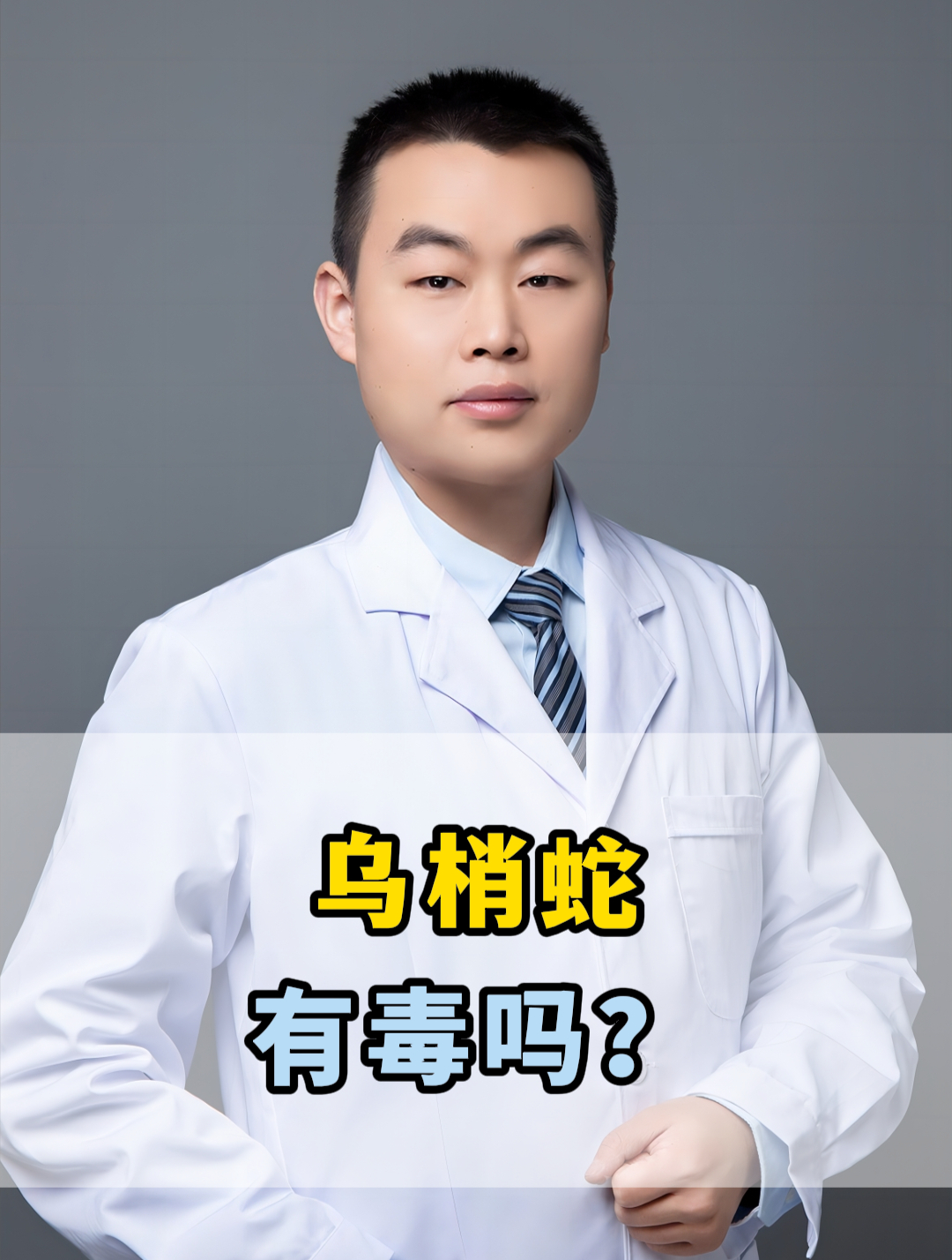 乌梢蛇,有毒吗?