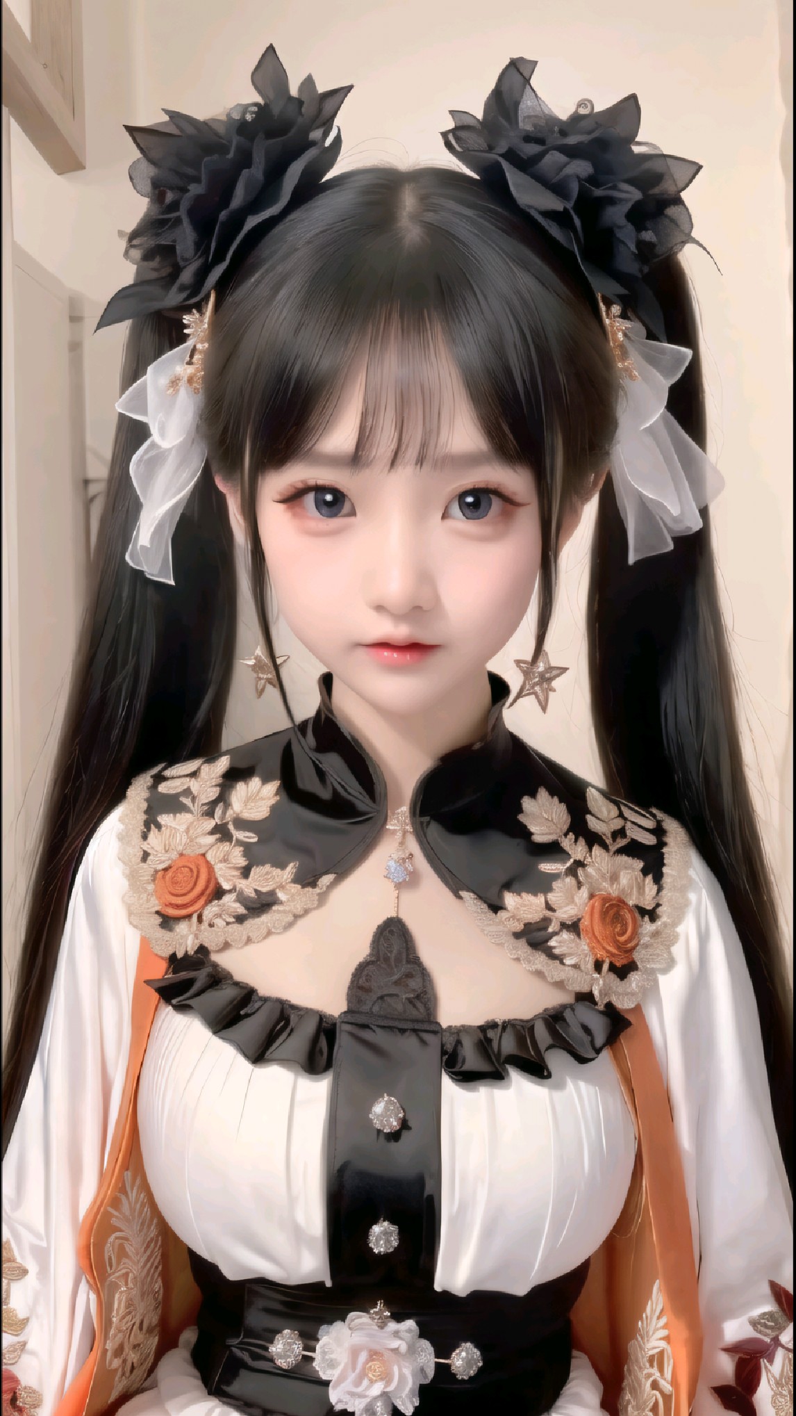 山水如墨染 风月藏玄机#手机壁纸 #穿搭#cos #美出高级感 #古风