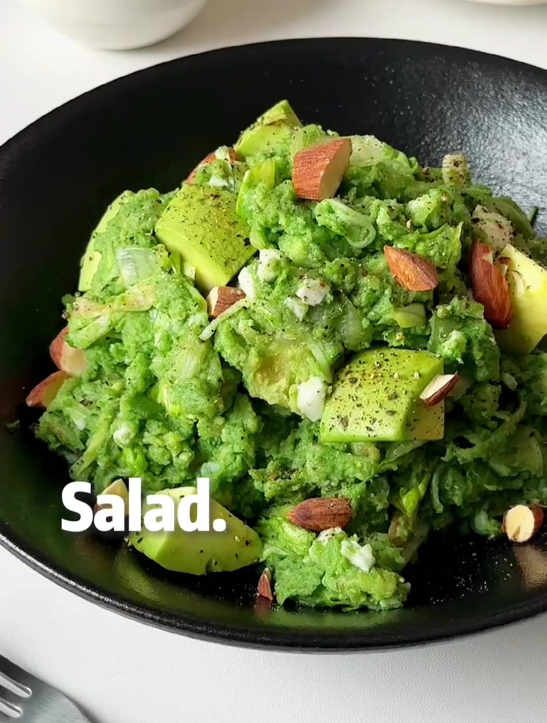 土豆牛油果沙拉,低卡低脂餐