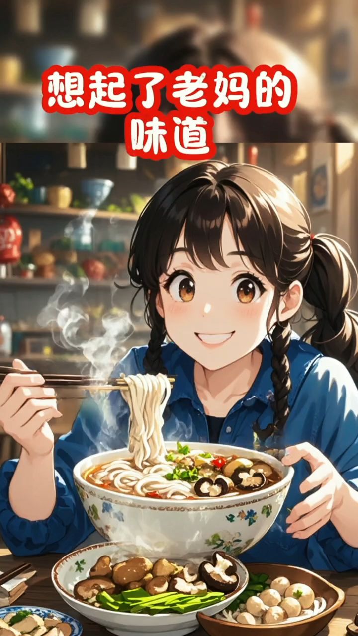 经典老妈香菇炖鸡米线
