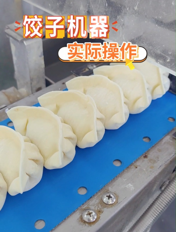全自动一体式花边饺子机获客户好评
