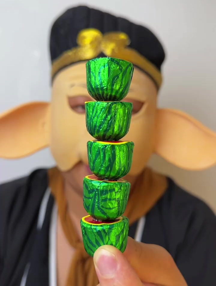 西瓜巧克力 这是你的童年零食吗
