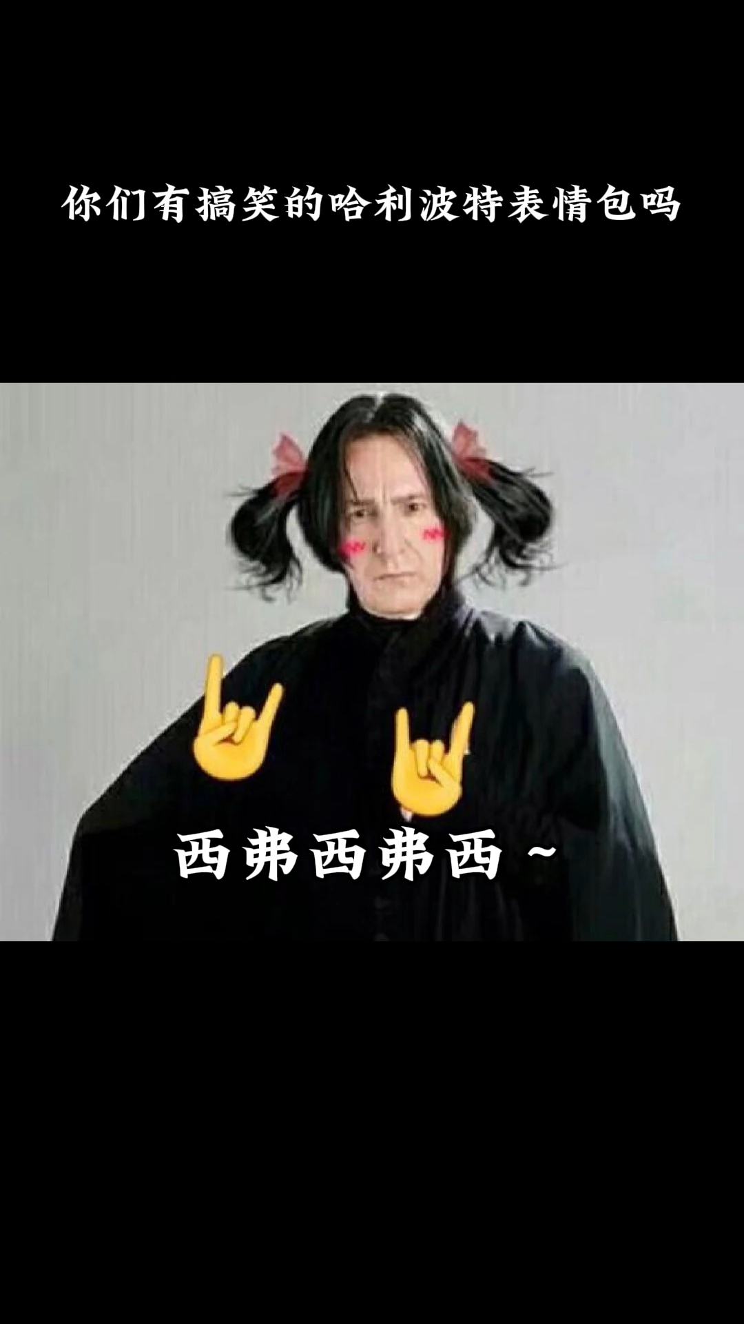 你们有搞笑的哈利波特表情包吗