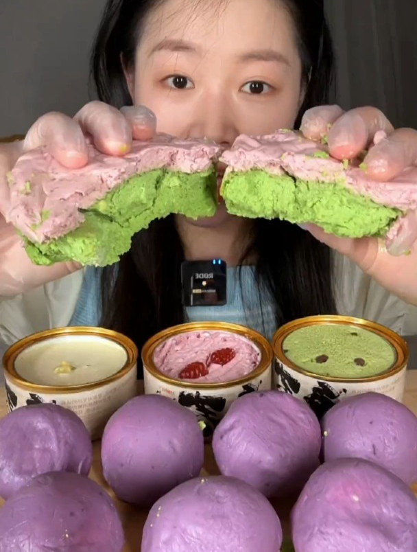 第一次吃巴斯克芝士蛋糕和也太惊喜了,芋泥奶酪球也很噎人,哈哈