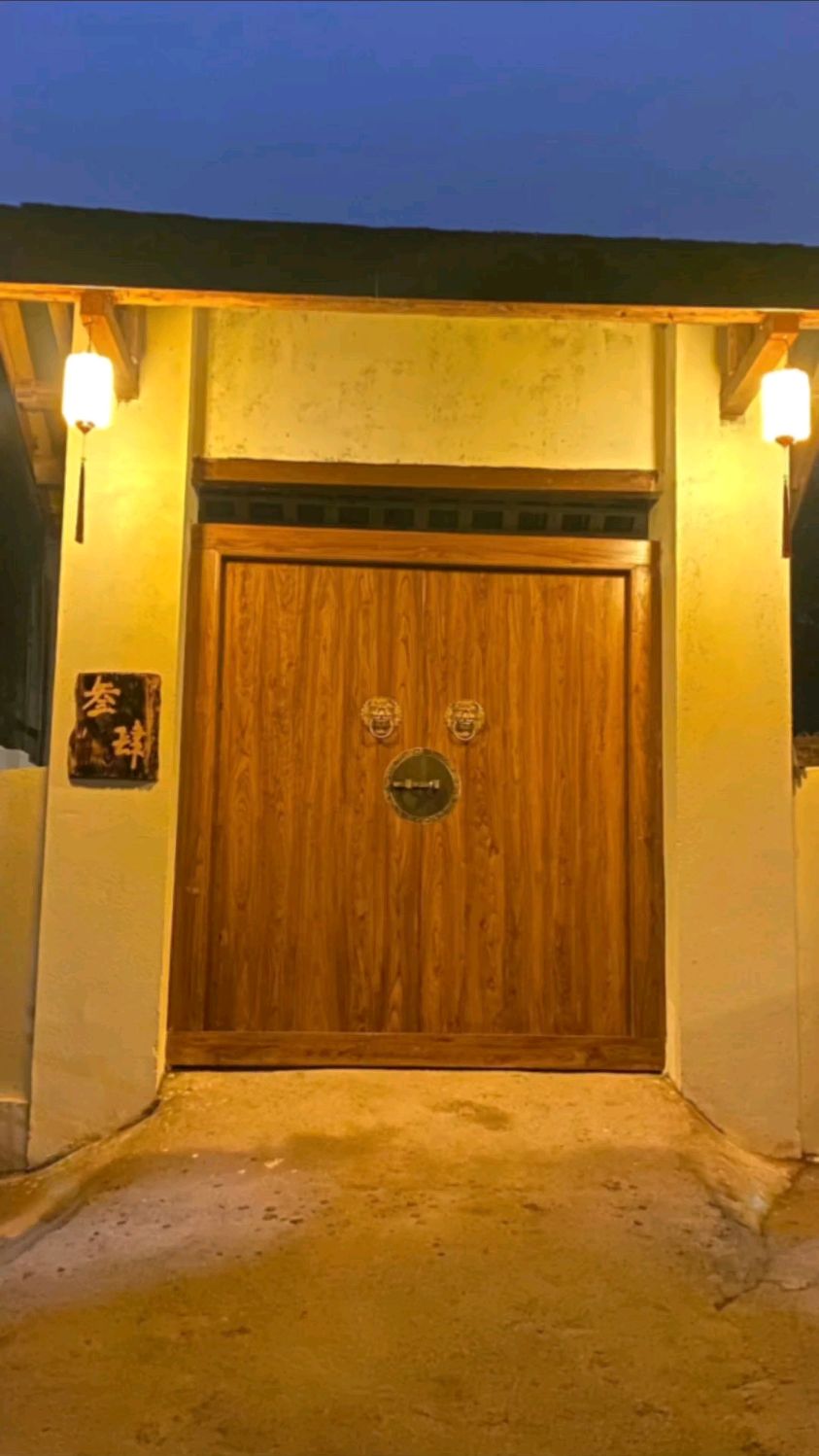 农村自建房大门中式仿古四合院别墅入户门庭院大门图片大全