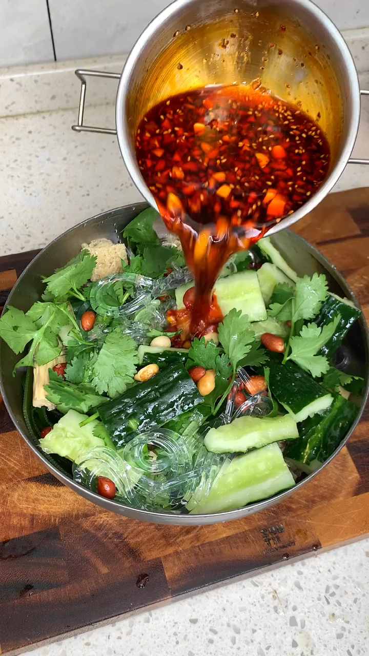 大学生做饭之麻辣凉拌菜