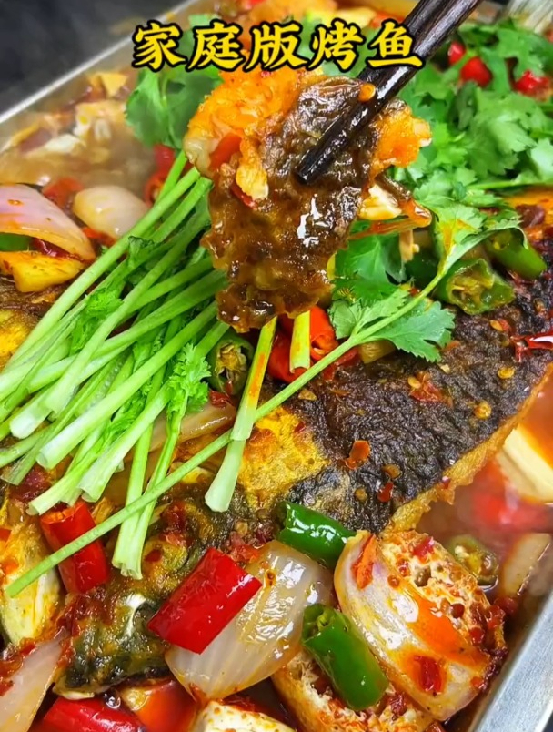 不用烤箱,只要家里有锅就可以做的脆皮烤鱼,方便又简单
