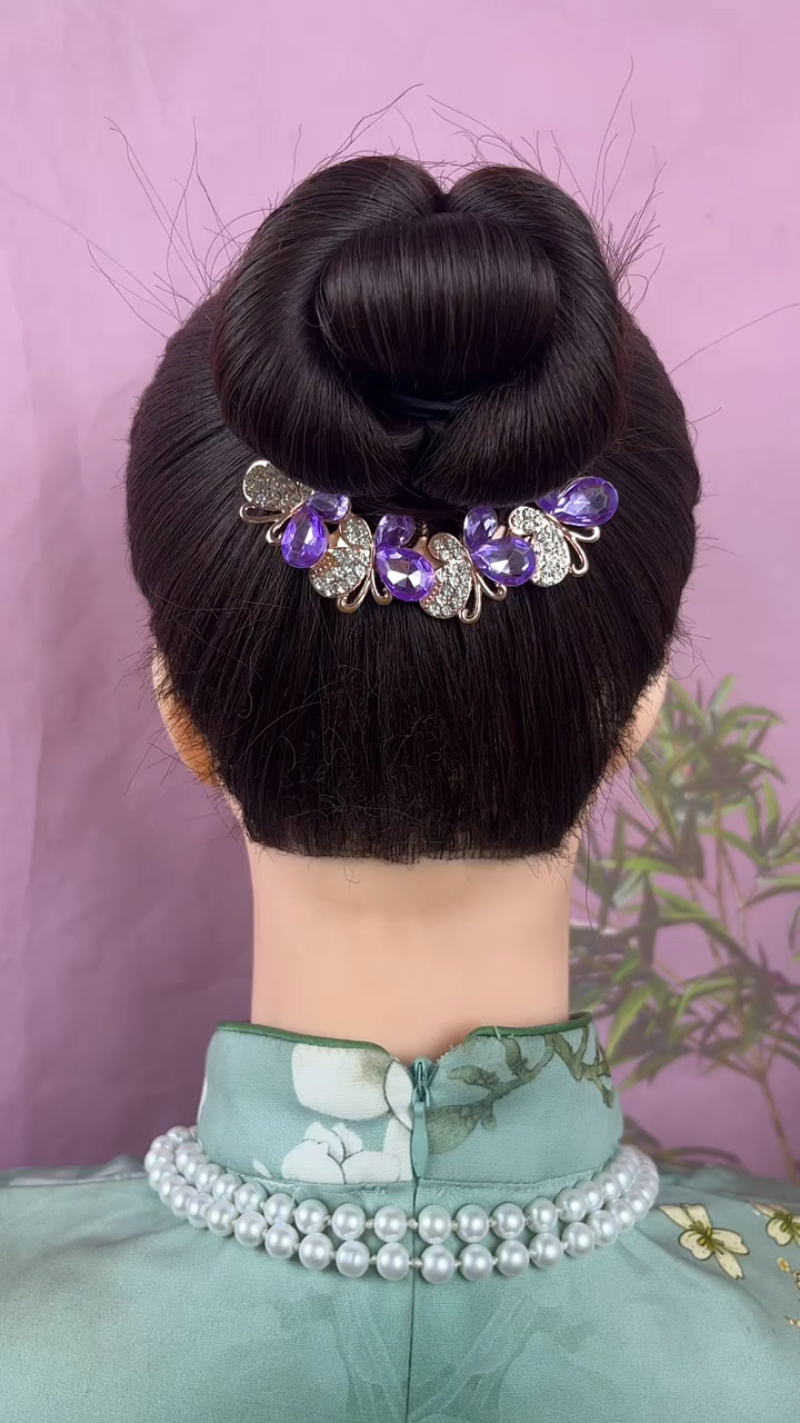 不一样的饺子丸子头