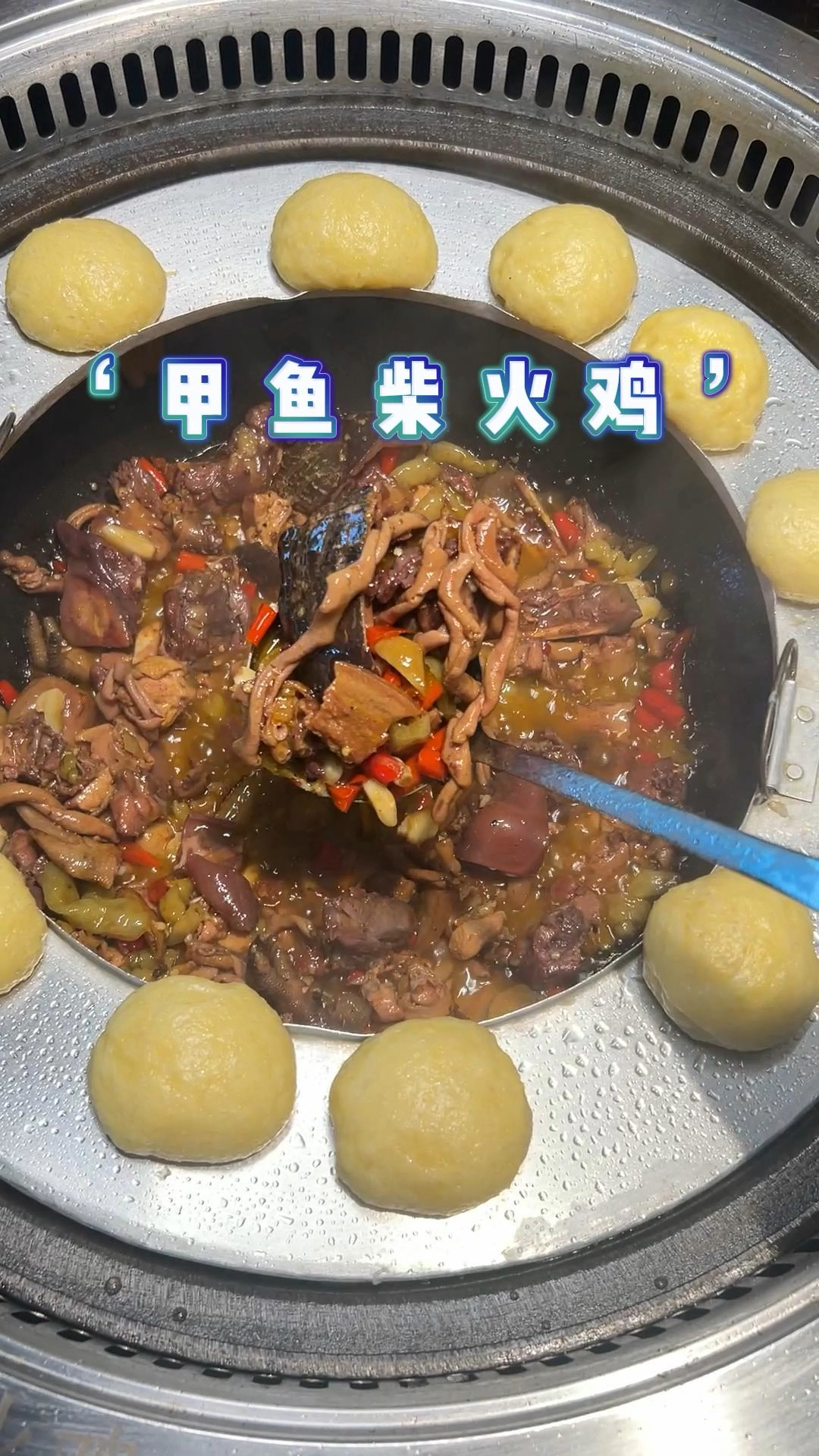 给大家做个甲鱼柴火鸡