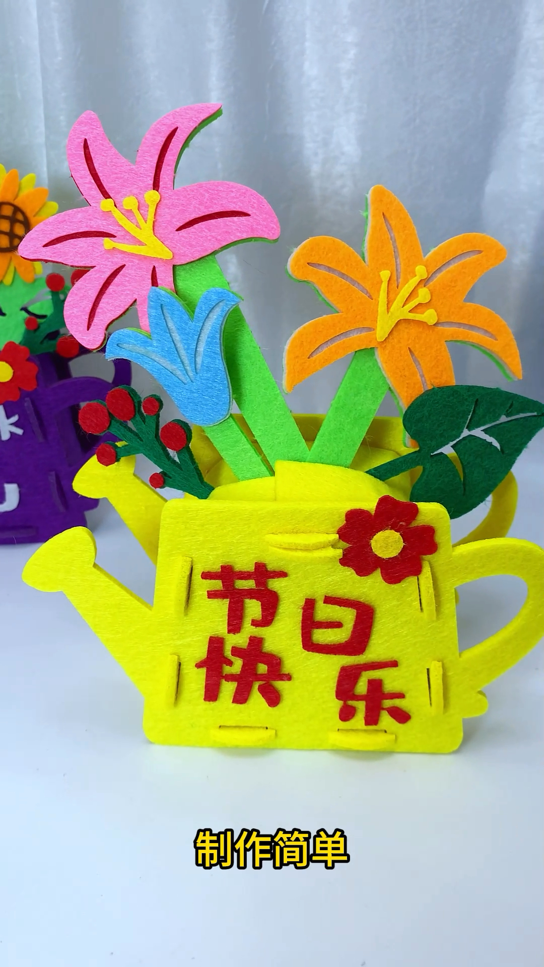 过几天就教师节了,提前给老师安排这个创意盆栽摆件吧!