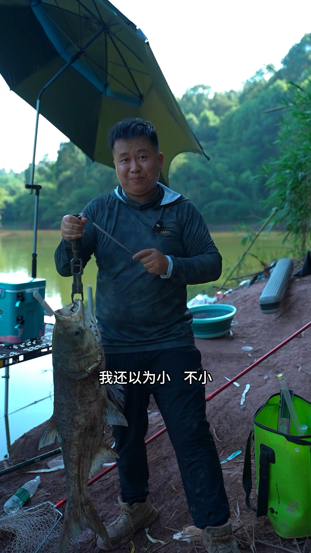 很多朋友都想看老弟出一期钓鱼视频,今天又去水库盘老板了