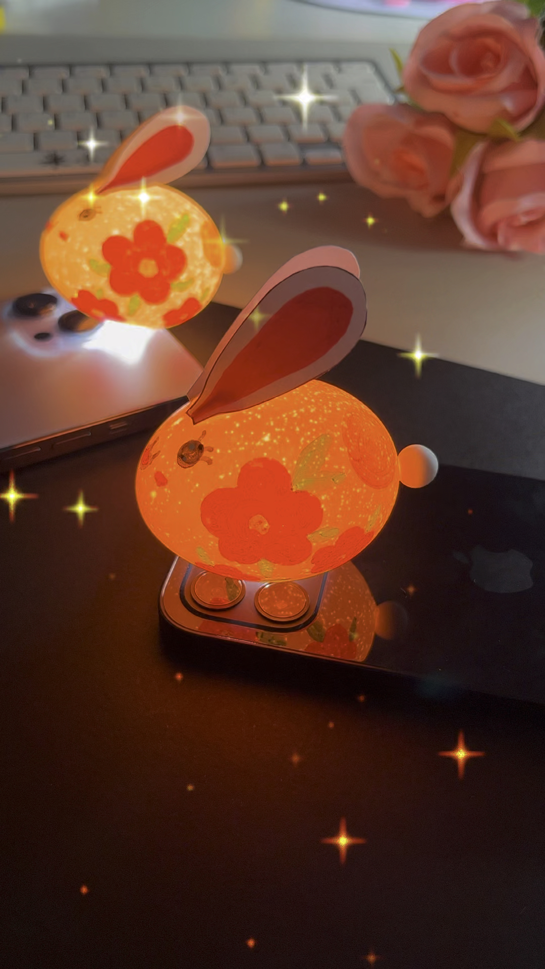 家里的鸡蛋壳不要扔,涂一涂,就能做漂亮的中秋节花灯,太好看啦