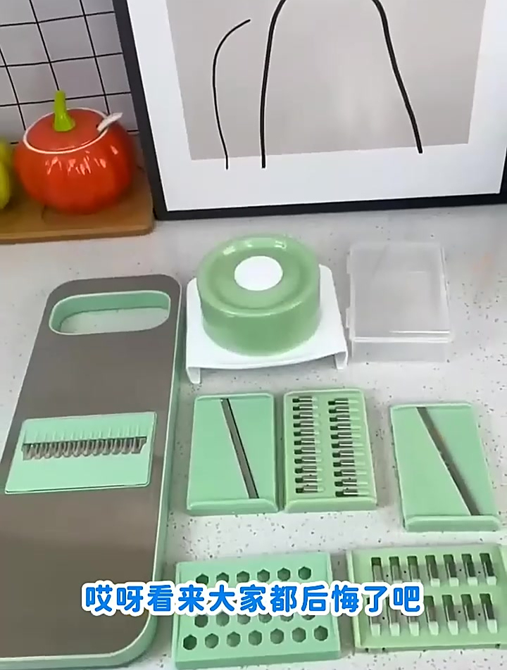 高护手设计,解决你的切菜烦恼,再也不怕受伤!