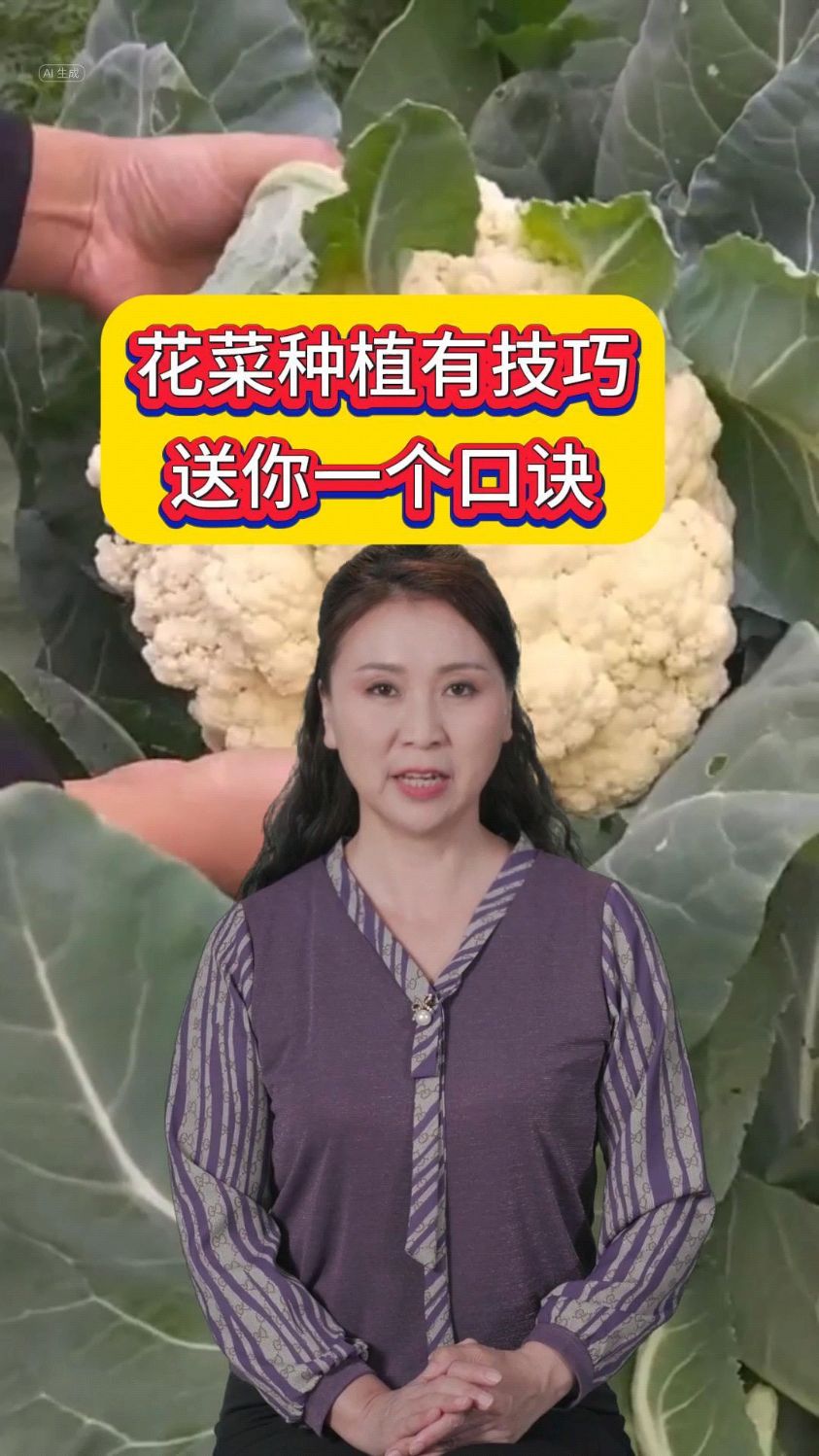 花菜种植有技巧,送你一个口诀,选好种子,轻松种出高品质花菜
