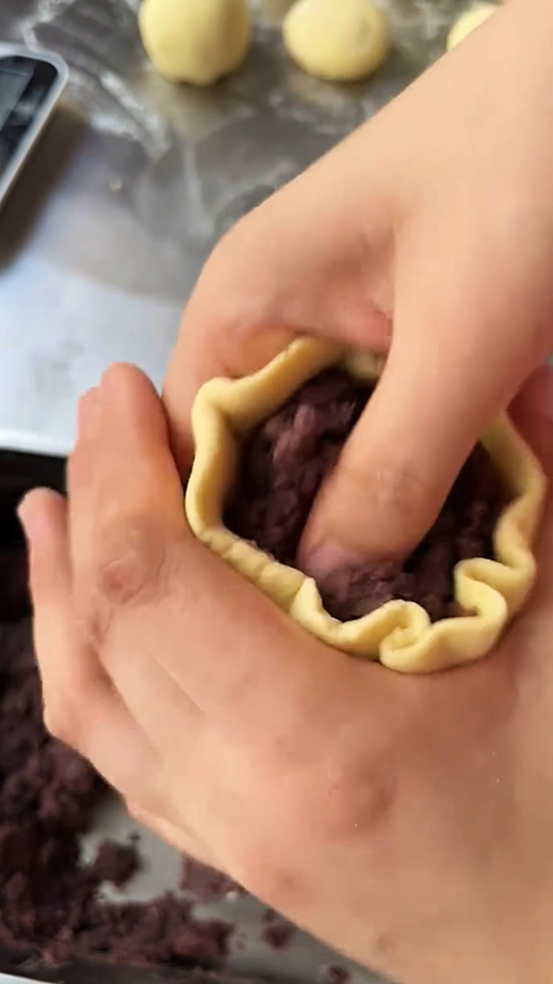 制作好吃美味的豆沙包