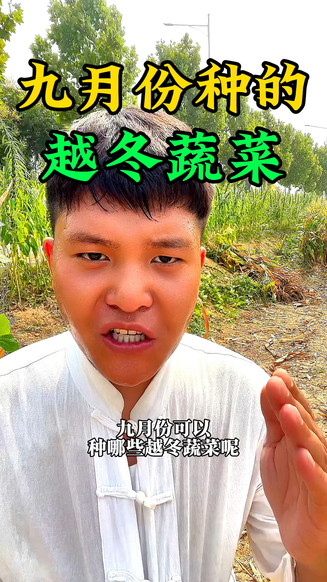 九月份可以种植哪些越冬蔬菜,您知道吗?