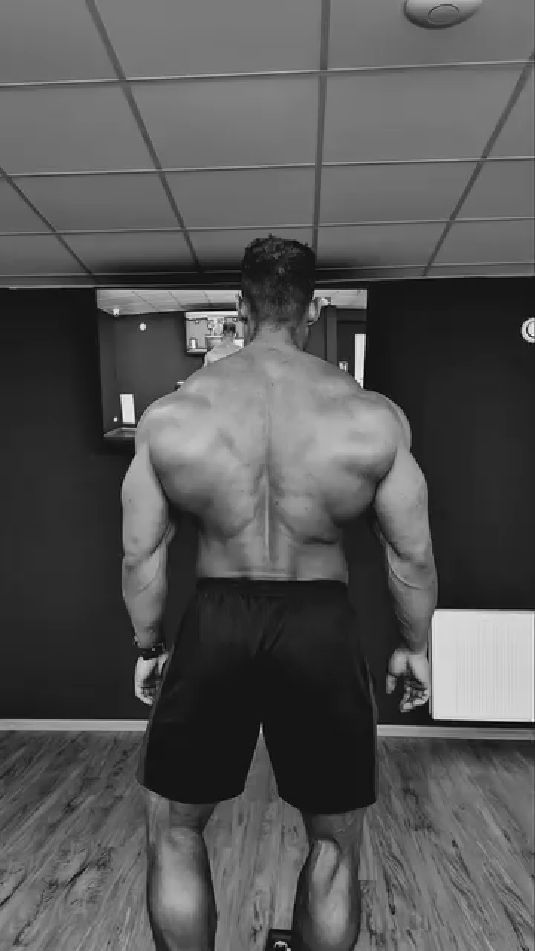 古典威少 背部肌肉状态更新 无敌了