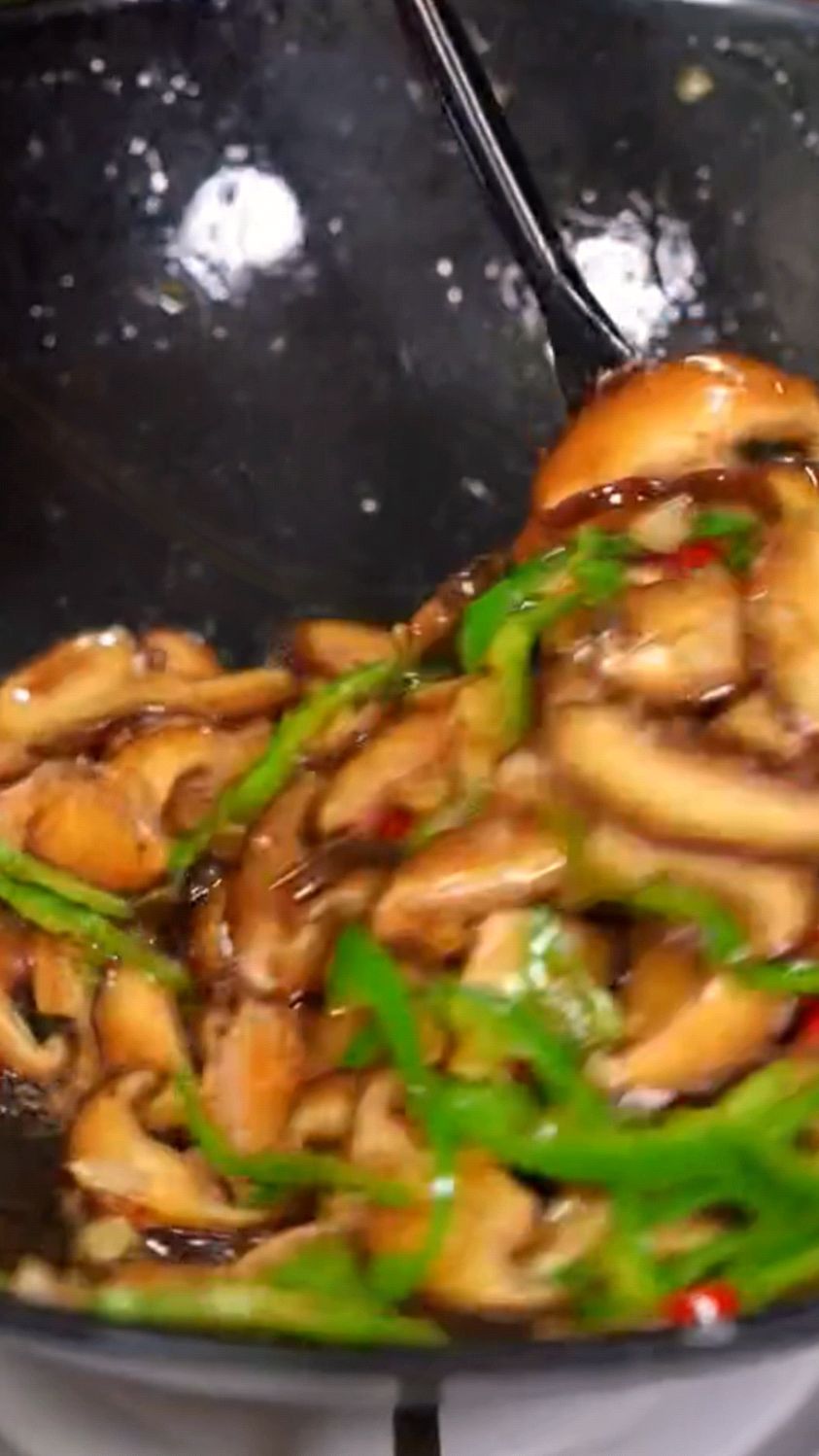 素炒香菇好吃又下饭