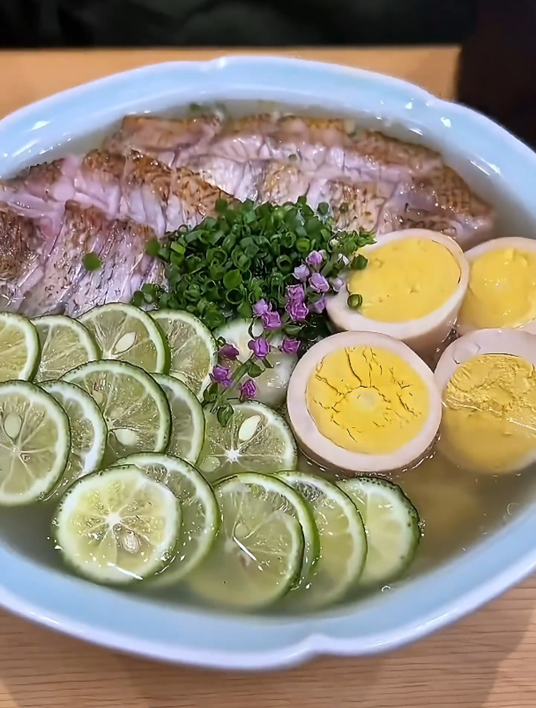 炙烤黑喉鱼拉面,日式风味,鲜美拉面与烤鱼的绝妙碰撞!