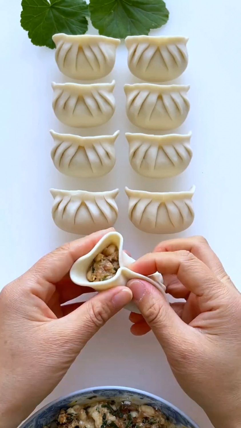 饺子正确的包法,喜欢的收藏