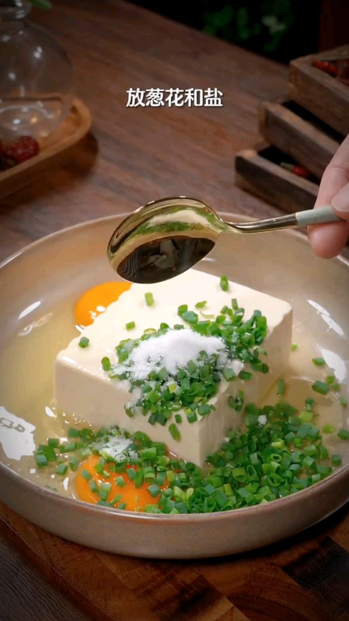 中秋节快到了,给家人做一个肉沫蒸豆腐吧