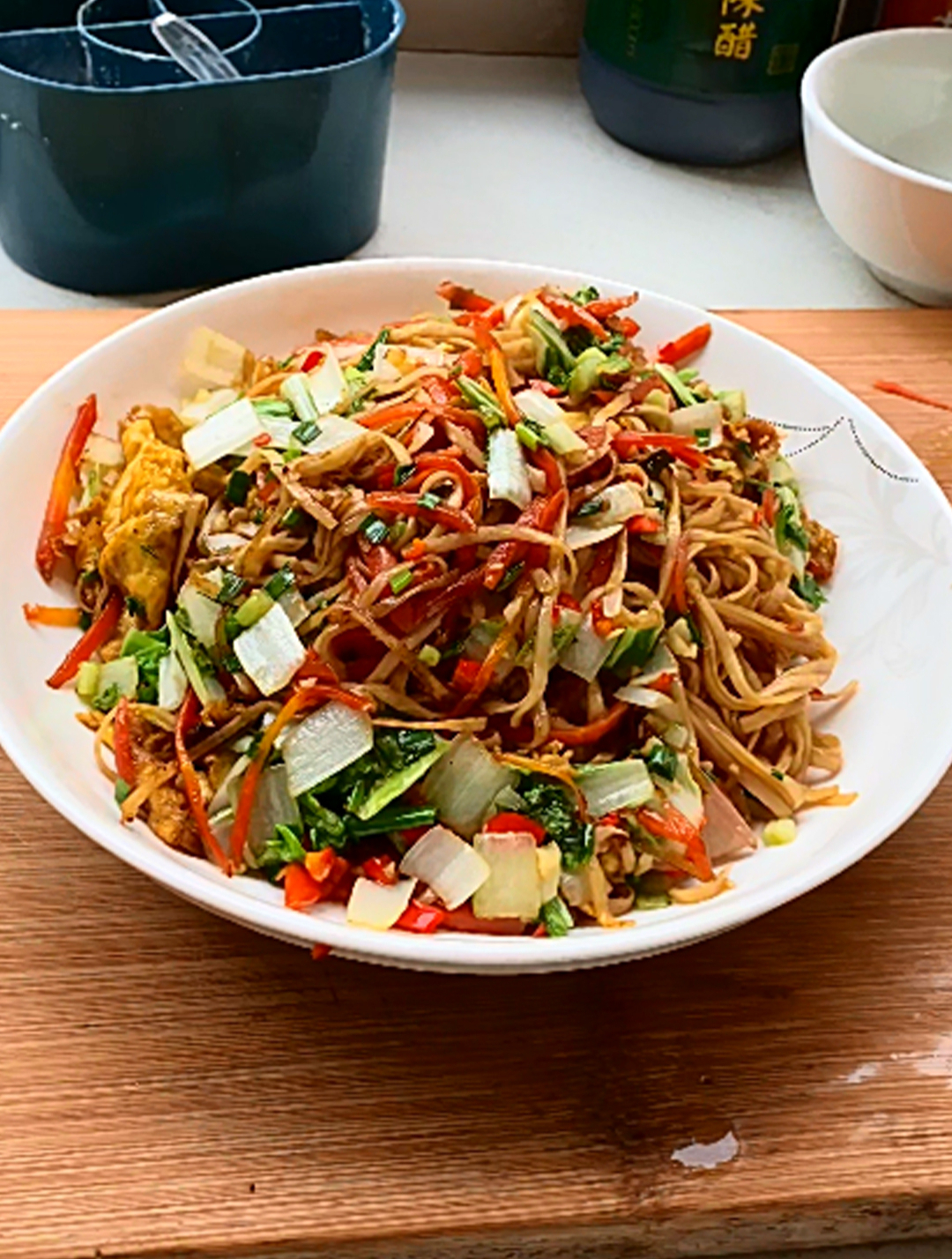 比燃面还好吃的鸡蛋炒面,这样就能做出来 家常菜 美食教程