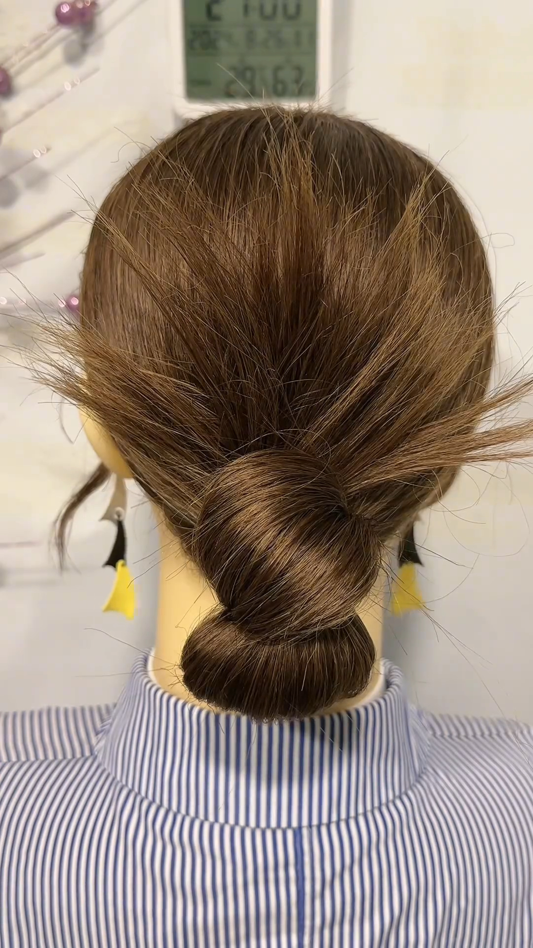 鸡毛毽子头简单好学的方法