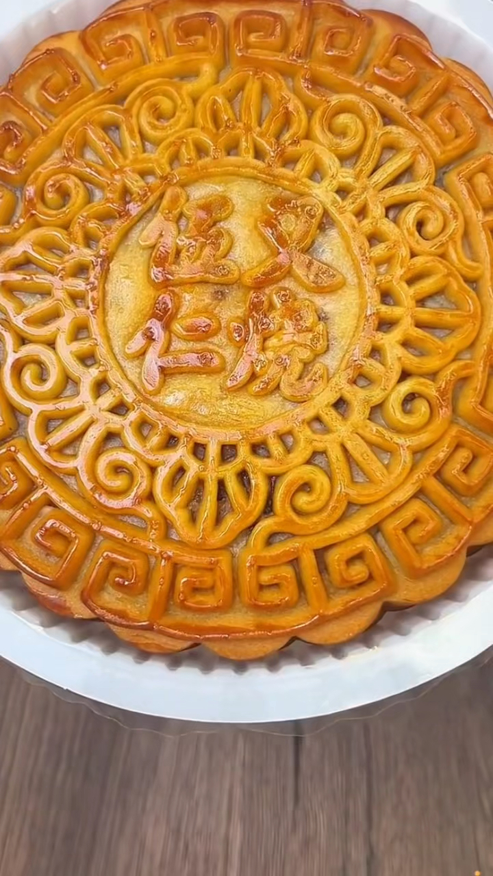 中秋节来我家请你吃5斤重的五仁叉烧大月饼,馅料足一口下去过瘾