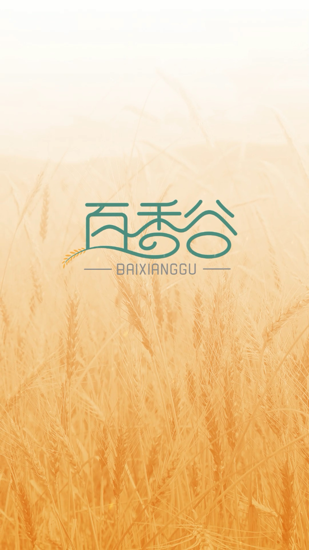 用字体创意设计五谷农业LOGO