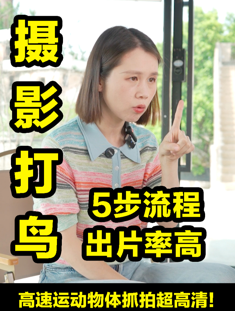 摄影“打鸟”必备的5步流程,高速运动物体抓拍超高清!