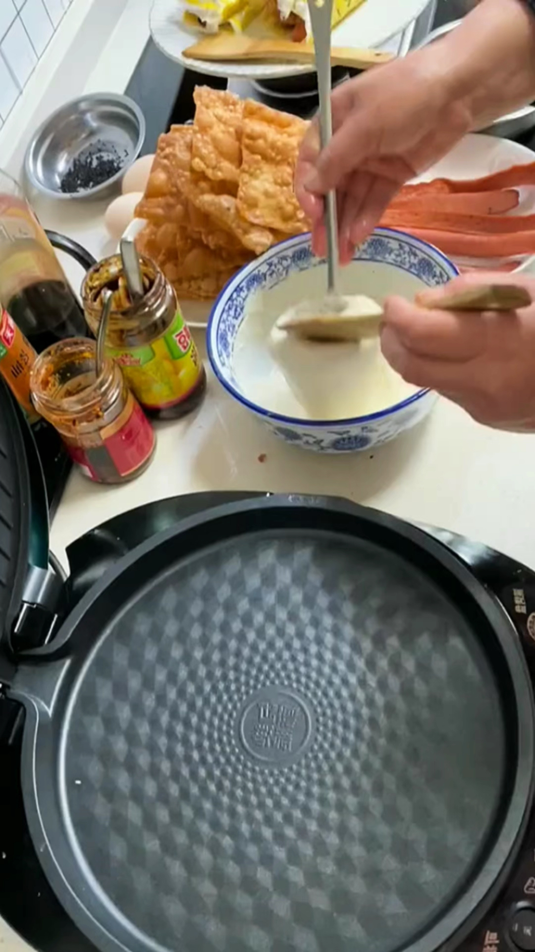 自制煎饼果子的方法