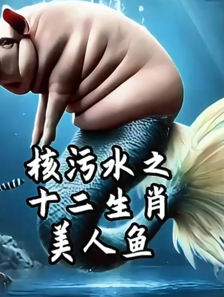核污水世界里的十二生肖美人鱼!