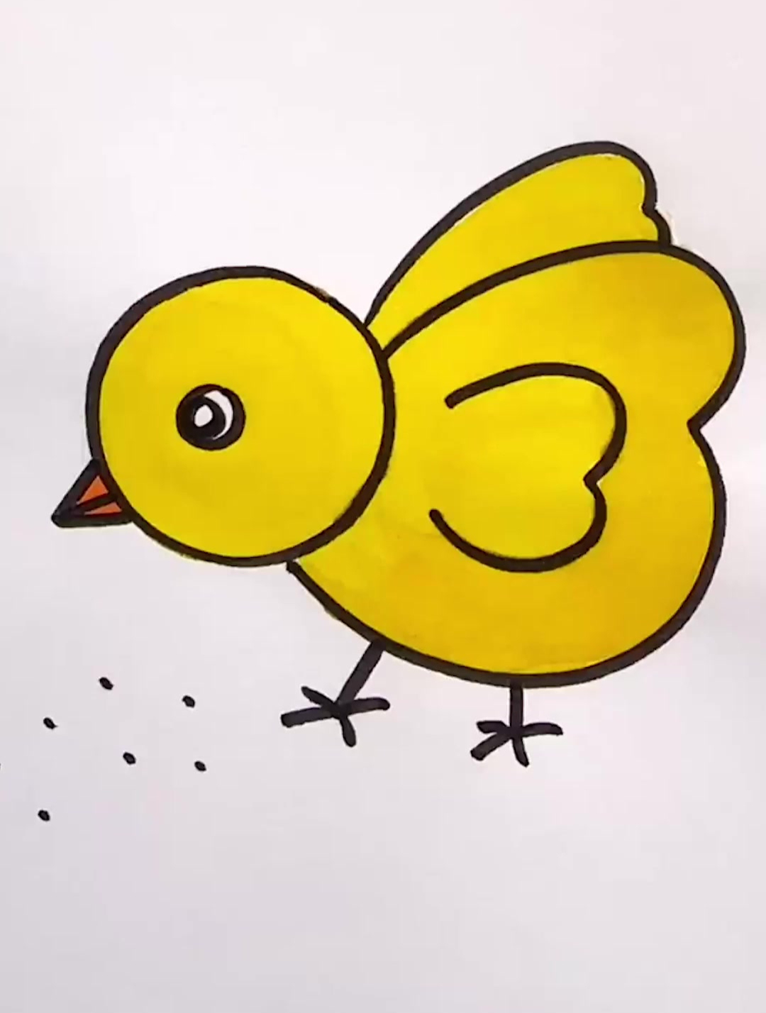 喜欢吃米的小鸡来了