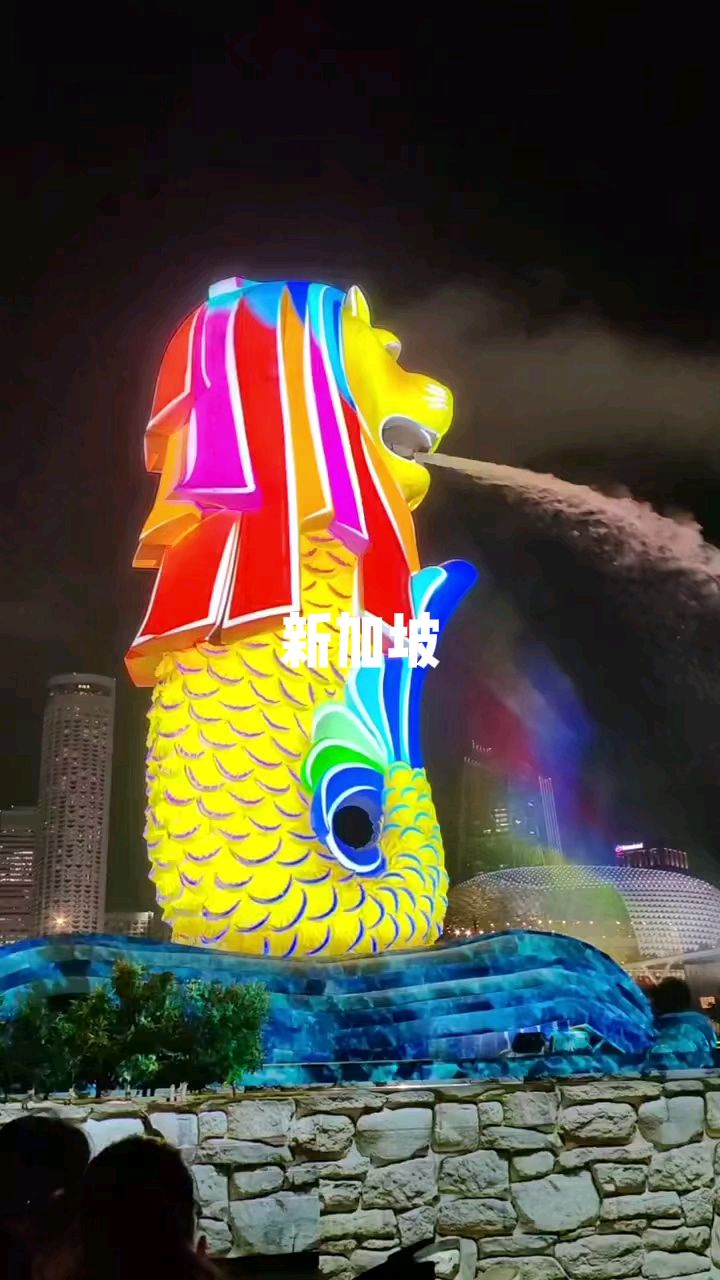 新加坡旅游标志,鱼尾狮