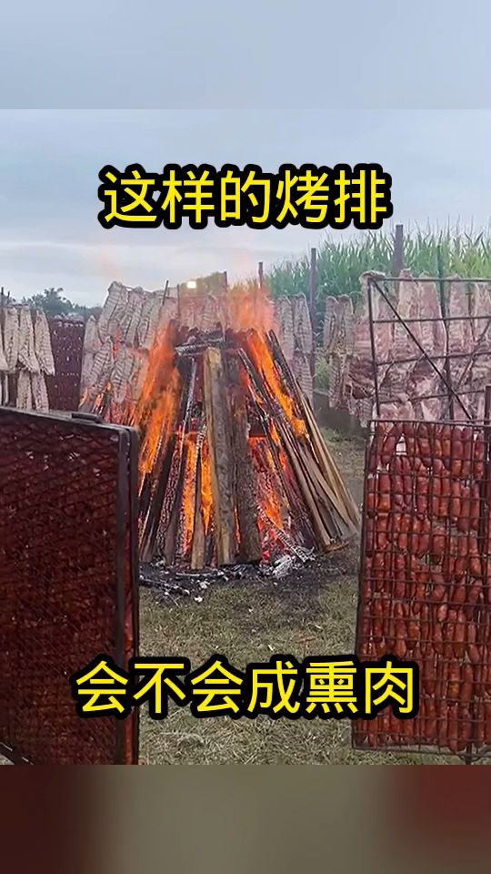 这样的烤排,会不会成熏肉!