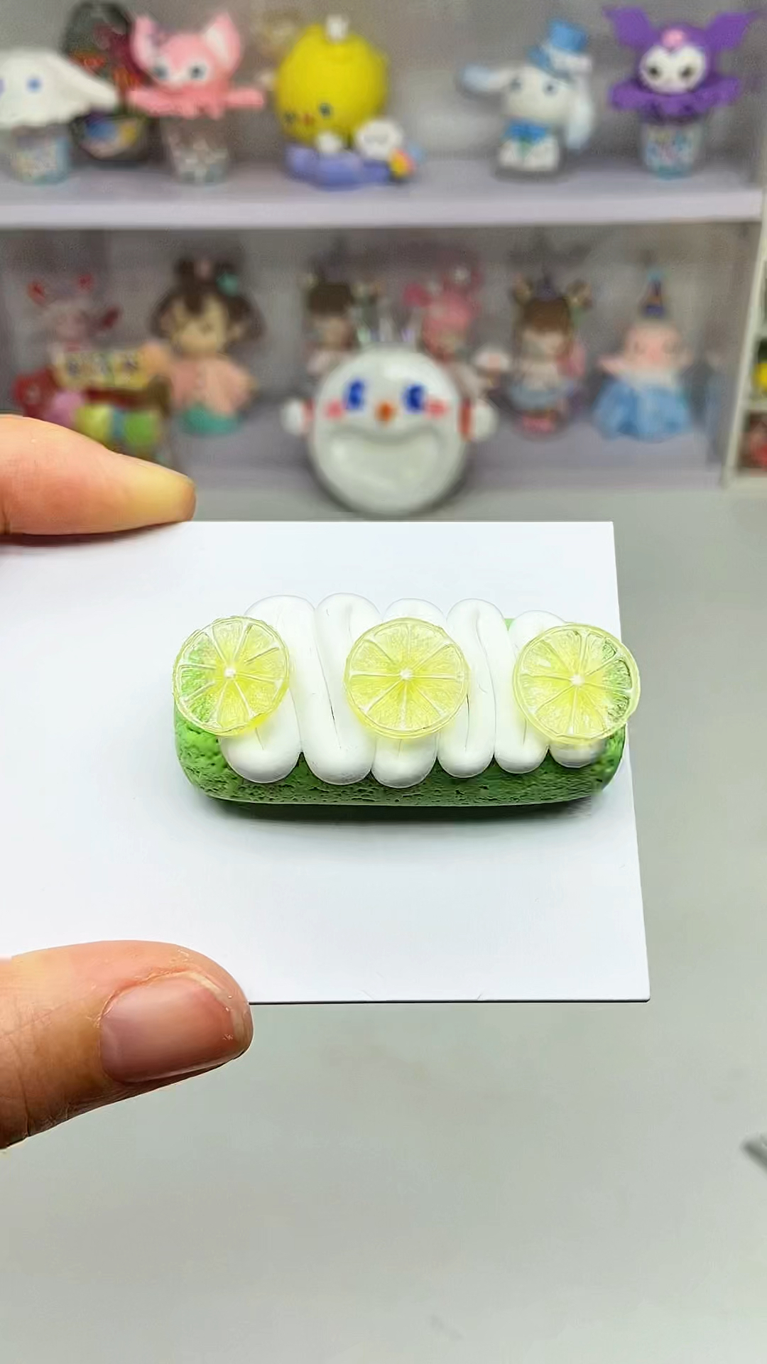 粘土柠檬蛋糕教程