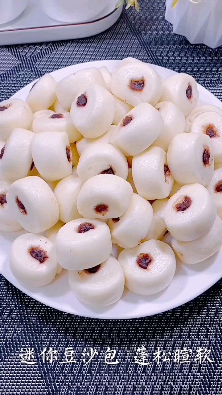 迷你豆沙包简单做法