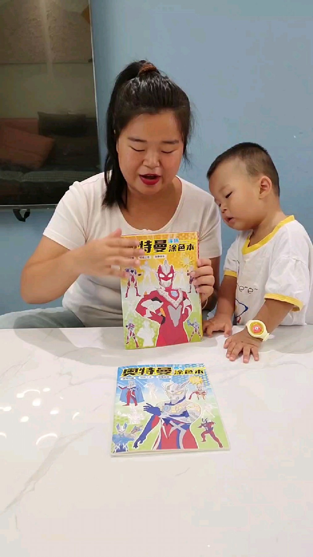 哪个男孩子能拒绝这个赛罗奥特曼的描摹本,还能锻炼孩子的控笔能