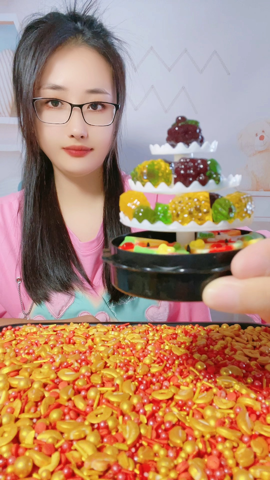 各种各样的水果蛋糕