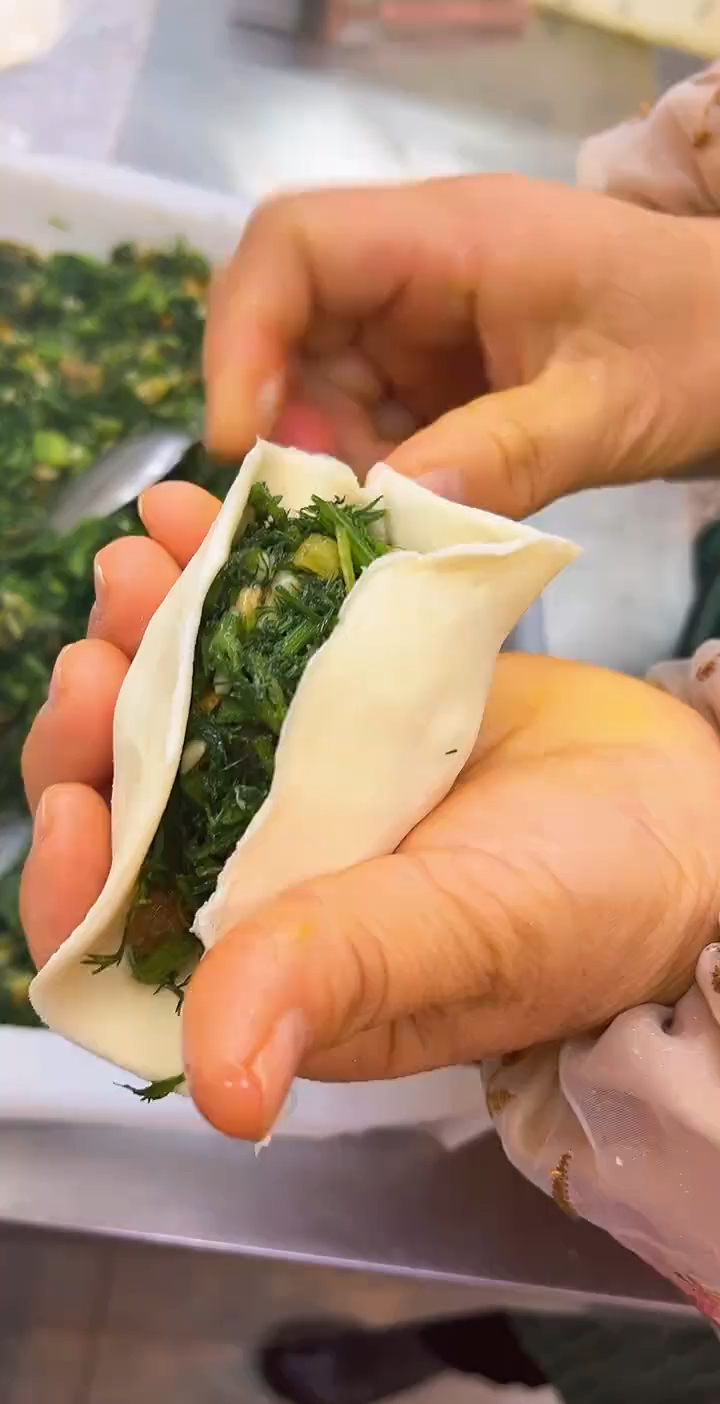 麦穗包子手法教程