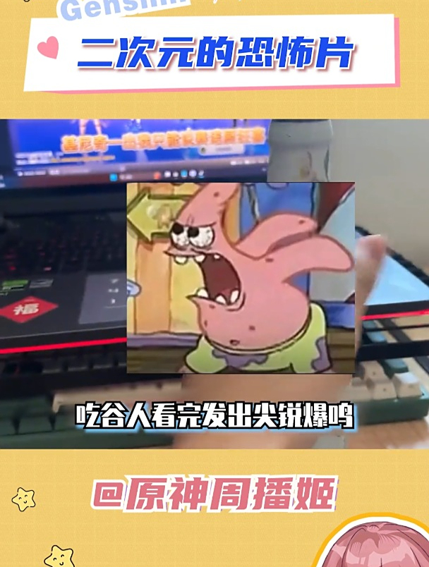 二次元恐怖片!谁家好人谷子这么用啊?