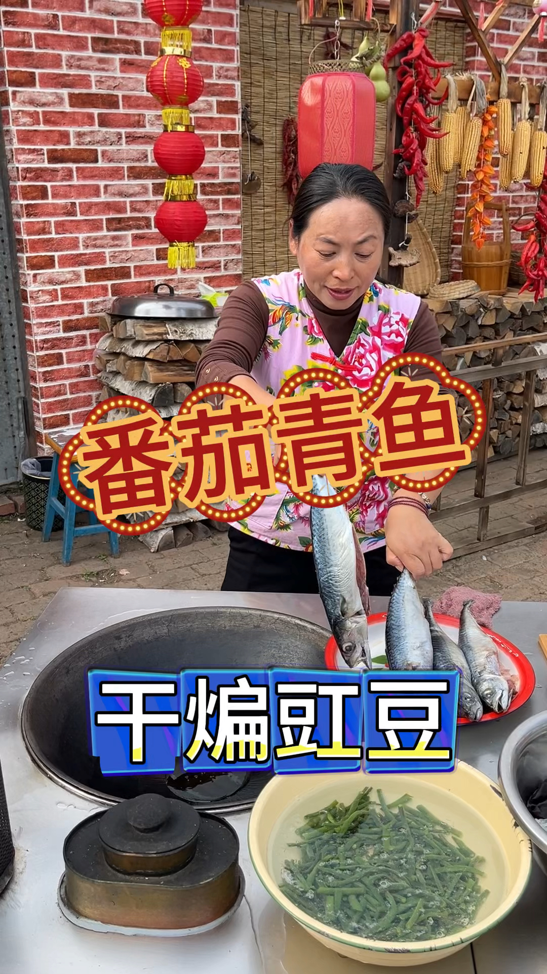 东北农村生活,小院添新电器,翠花做番茄青鱼,色泽红润酸甜可口