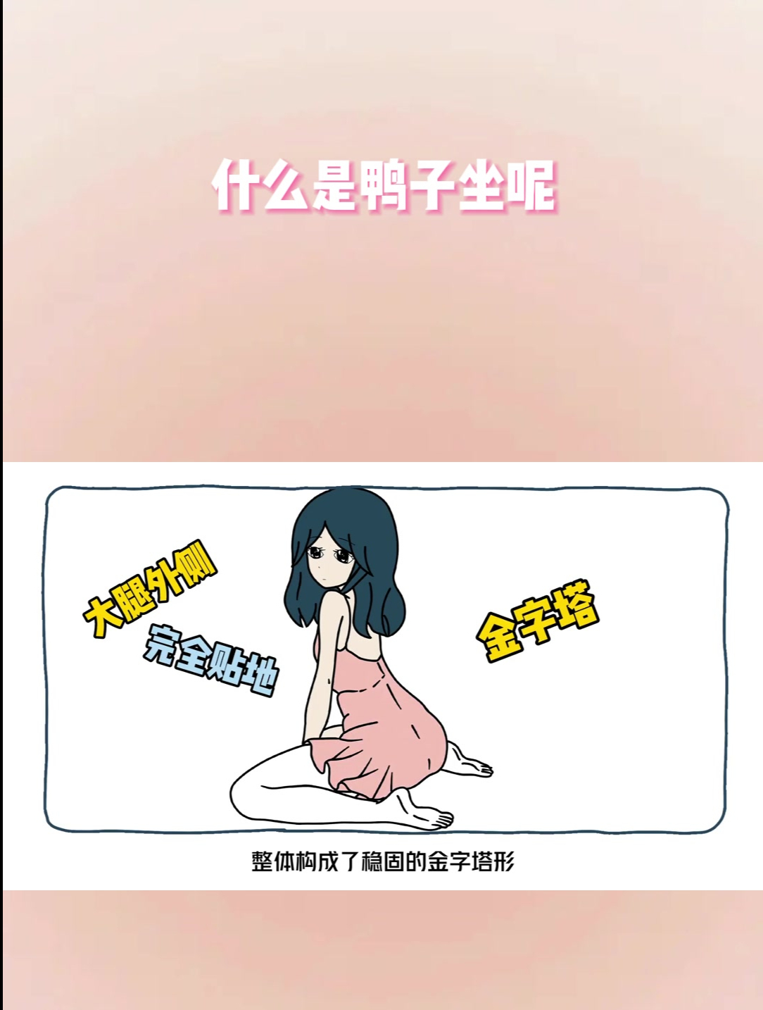 什么是鸭子坐呢?
