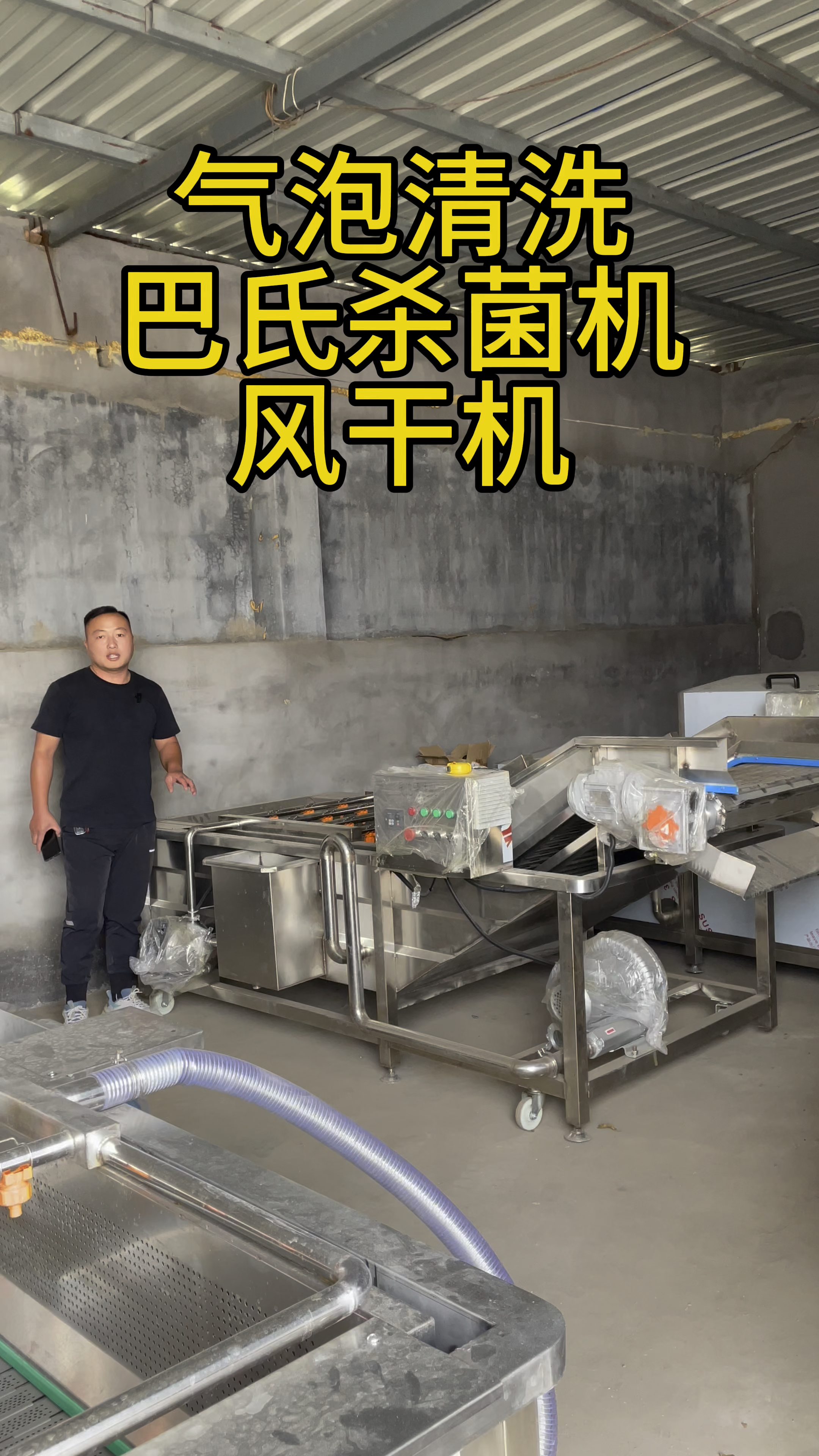 中央厨房 净菜加工设备 气泡清洗机