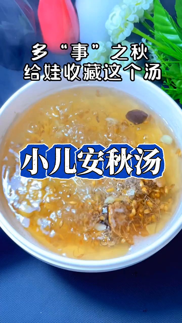 清心润肺的小儿安秋汤